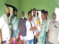 Foodgrain distribution at jumapatti families